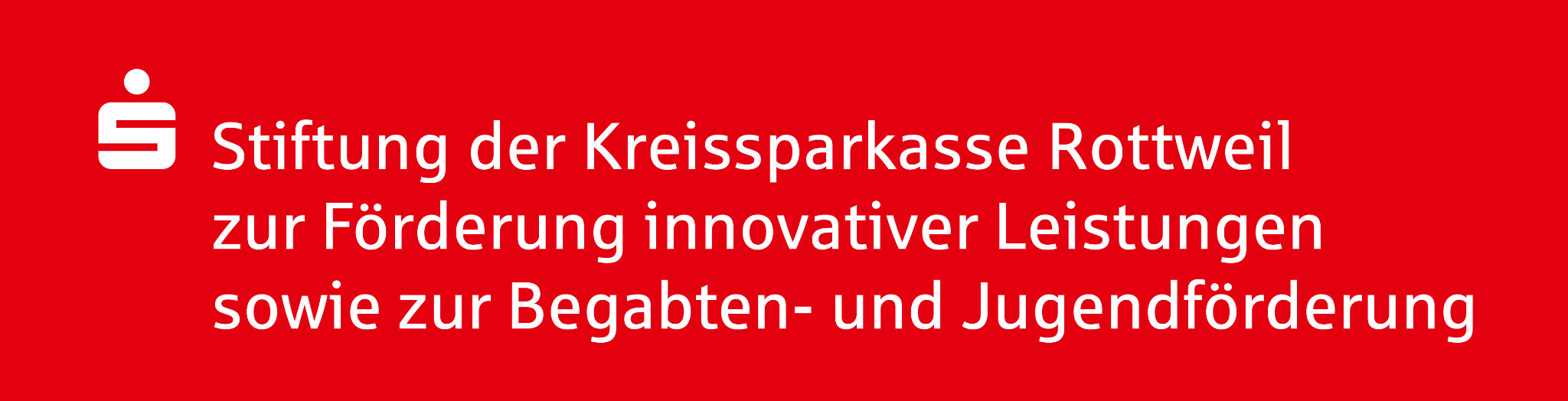 Stiftung der Kreissparkasse Rottweil zur Förderung innovativer Leistungen sowie zur Begabten- und Jugendförderung